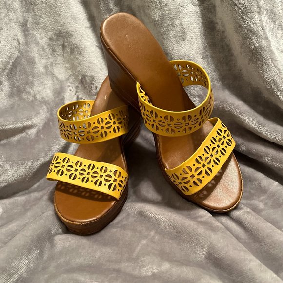 Source Unknown Shoes - Wedge Sandals, Size 7 1/2